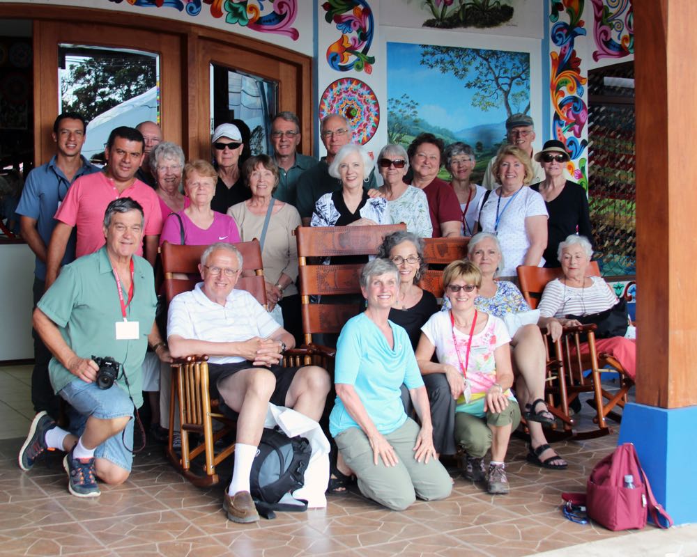 Group at Ox Cart Factory