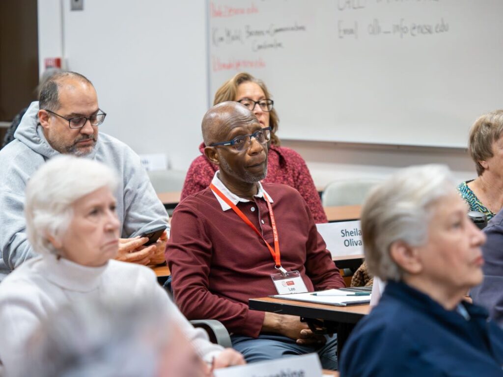 OLLI members in the classroom